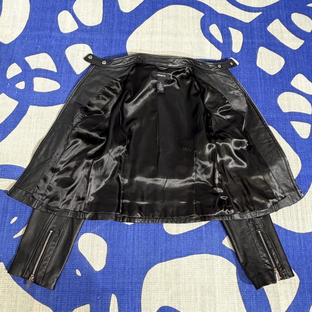 Arden B Moto Leather Jacket - Picture 8 of 16
